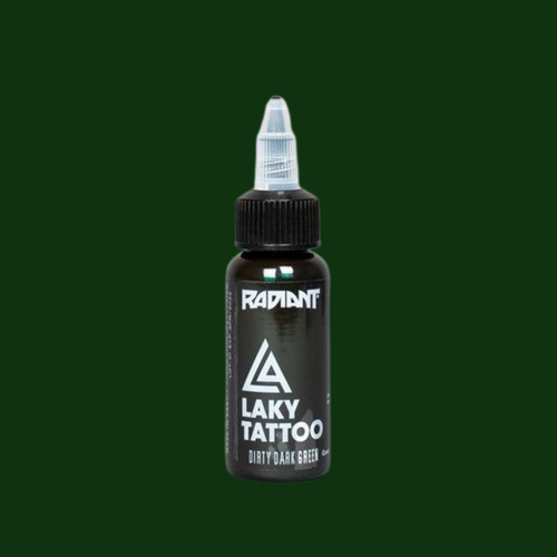 Radiant Ink Laky Dirty Dark Green - 1oz