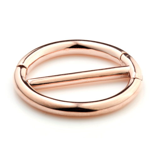 Rose Gold Steel Double Nipple Clicker