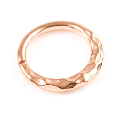 Rose Gold Steel Seamless Septum / Ear Ring