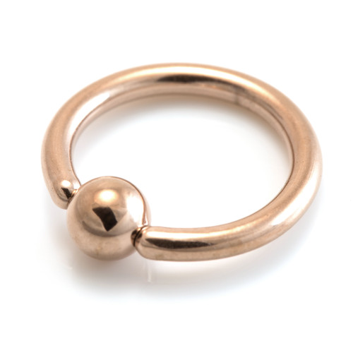 Rose Gold Titanium BCR - 1.6mm