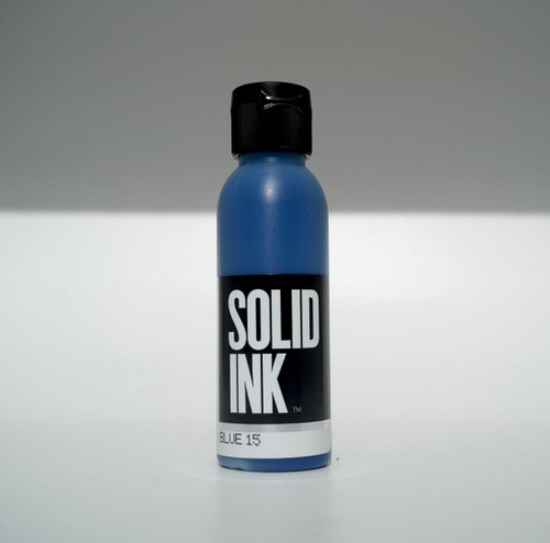 Solid Ink Blue 15 - 2oz