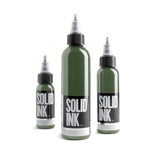 Solid Ink Olive - 1oz