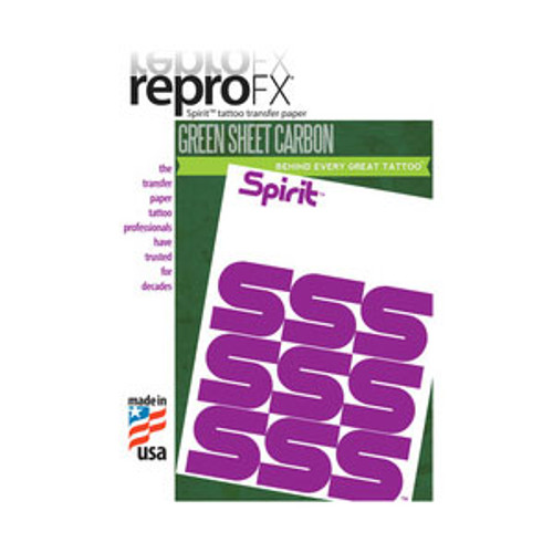 Spirit Paper - Green Sheet Carbon (200 Sheets)