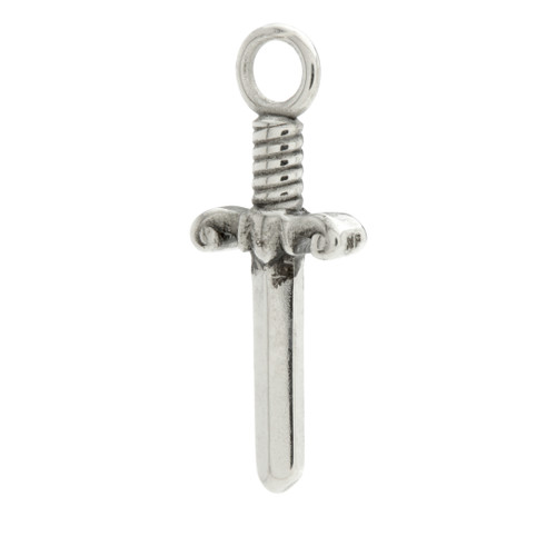 Steel Dagger Charm for Hinge Segment Ring