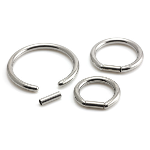 Steel Micro Bar Closure Ring