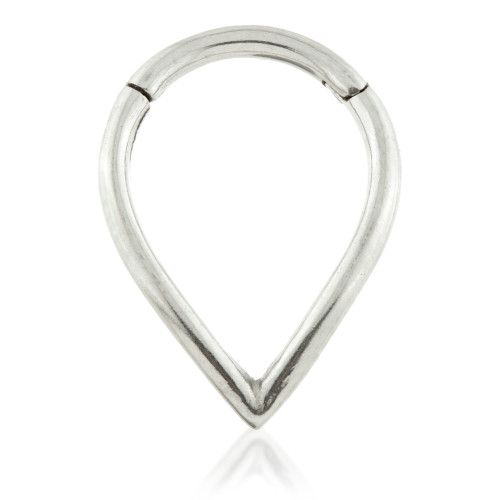 Steel Wishbone Hinged Ring 1.2mm