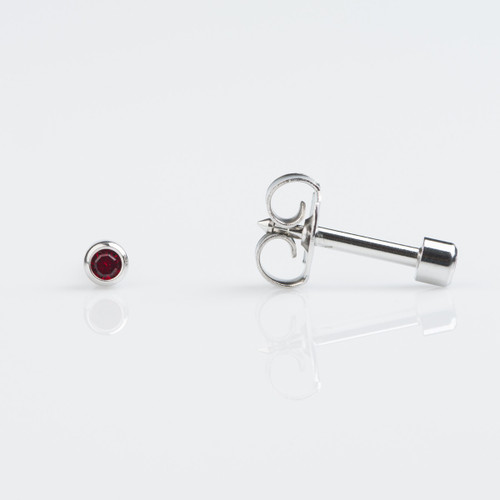 Studex Mini Stainless Bezel January Studs - Pack of 12