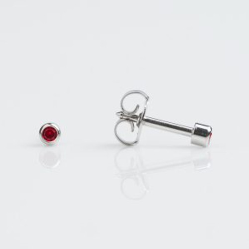 Studex Mini Stainless Bezel July Studs - Pack of 12