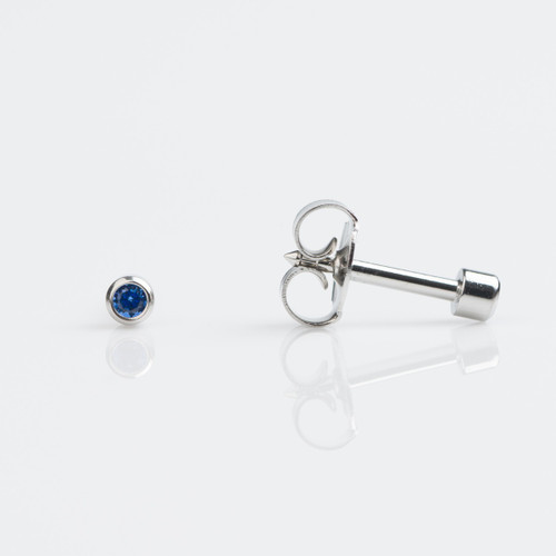 Studex Mini Stainless Bezel September Studs - Pack of 12