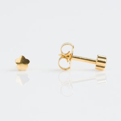 Studex Regular Gold Plated Flower Studs - Pack of 12