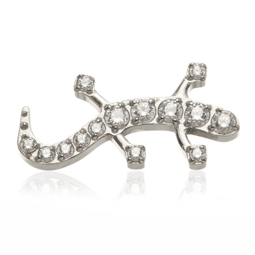 Ti Couture Internal Jewelled Gecko Attachment