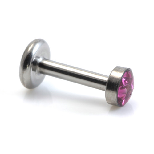 Ti Couture Internal Titanium Multi Gem Disk Micro Labret