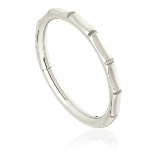 Ti Couture Square Cut Hinged Ring