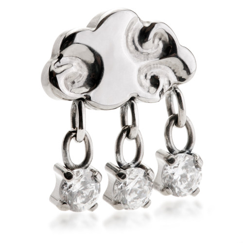 Ti Internal Cloud Attachment with Hanging Gems