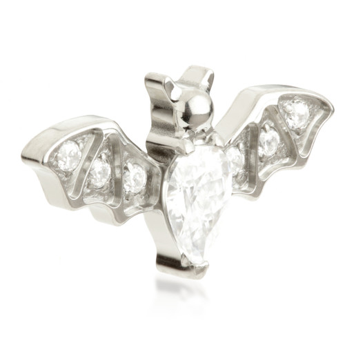 Ti Internal Jewelled Bat Attachment