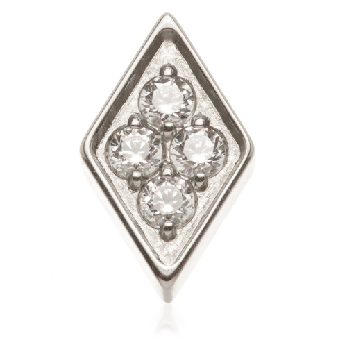 Ti Internal Jewelled Diamond Shape Attachment