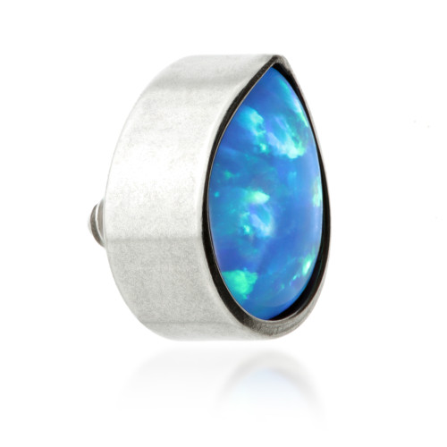 Ti Internal Opal Bezel Teardrop Attachment-BL