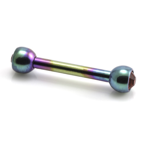 Ti Micro Double Mix Jewelled Barbell Volumes x5