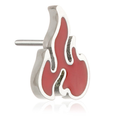 Ti Threadless Enamel Flame Attachment