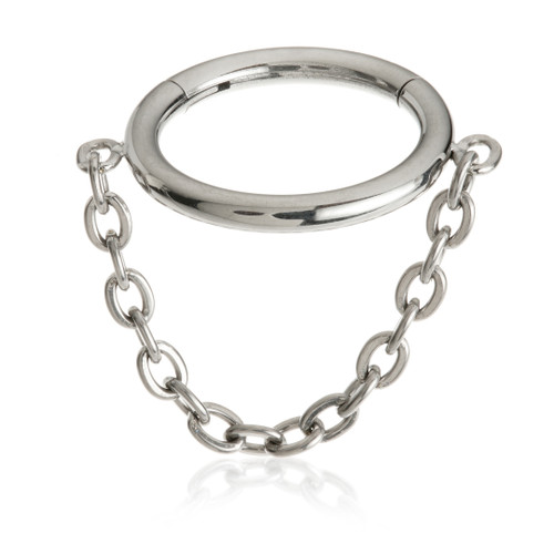 TiC Hinge Ring with Chain