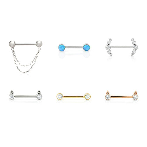 TiC Threadless Nipple Bar Bundle - Refill