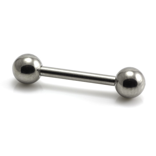 Titanium External Thread Barbell - UK Made