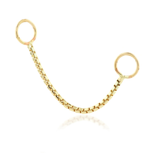 TL - 14ct Gold Hanging Chain