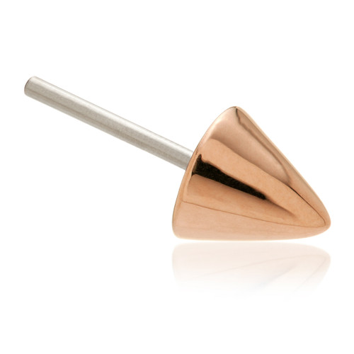 TL - 14ct Solid Gold Threadless Cone Attachment