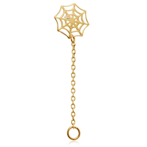 TL - Tangled with Chain - 14ct Gold Threadless Attachment