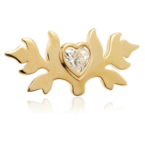 TL Ostara - 14ct Gold Threadless Attachment