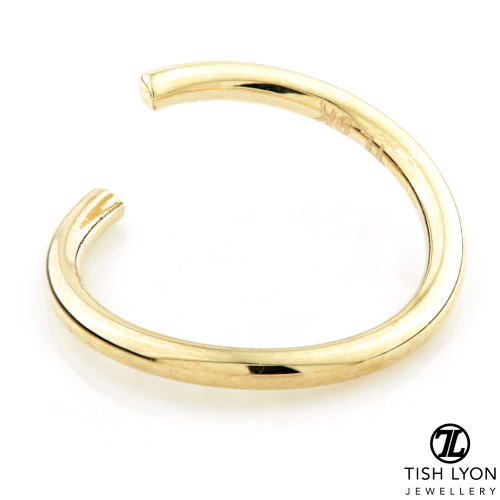 TL- Gold Seamless Twist Ring