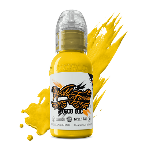 World Famous Ink Canary Yellow - 1oz