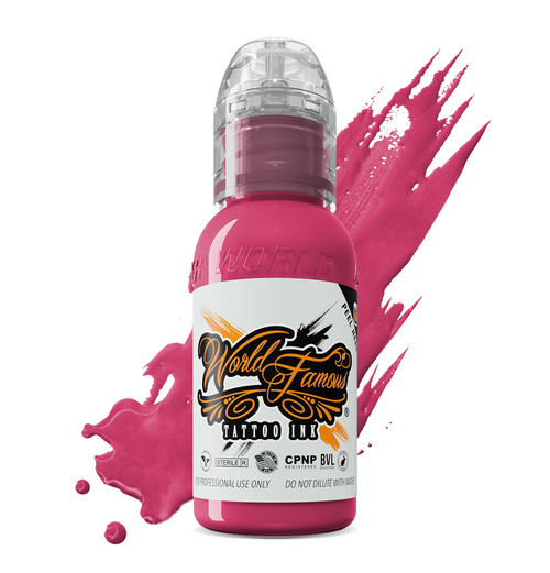 World Famous Ink Paraguay Pink - 1oz