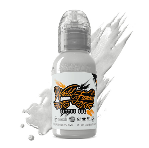 World Famous Ink Portrait White