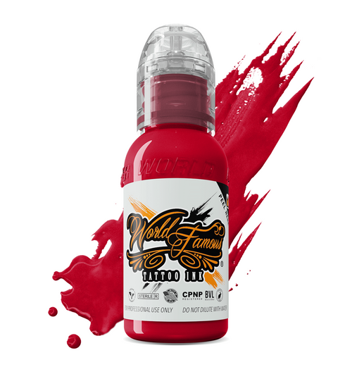 World Famous Ink Samuel O'Reilly Red - 1oz