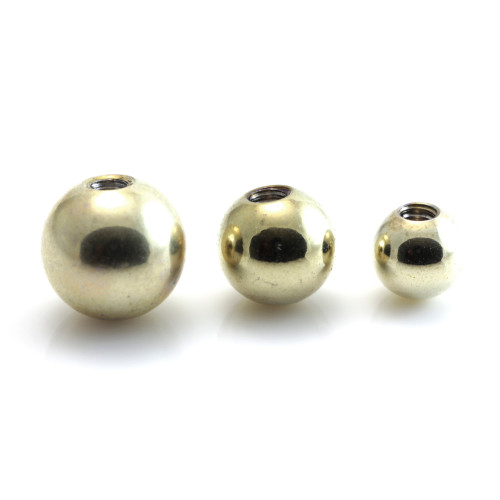 Zircon Gold Steel Ball