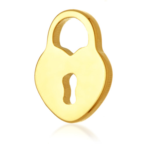 Zircon Gold Ti Internal Heart Lock Attachment