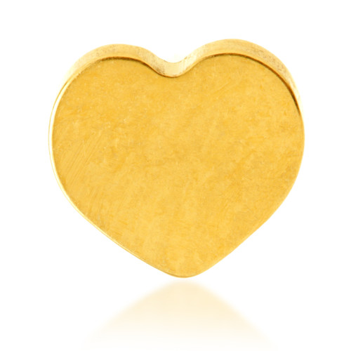 Zircon Gold Ti Internal Micro Heart