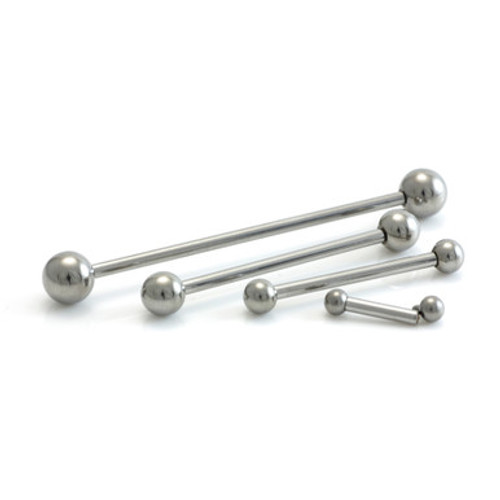 Titanium Internal Thread Barbell - Larger Gauges