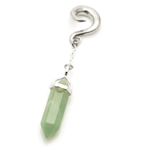 1x Jade Ear Weight 1x Jade Ear Weight