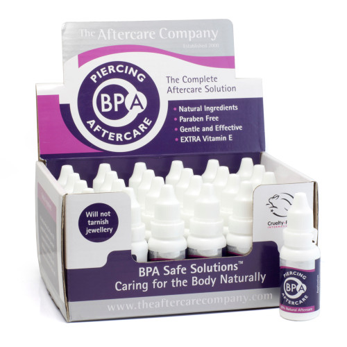 Body Piercing Aftercare - Box of 24
