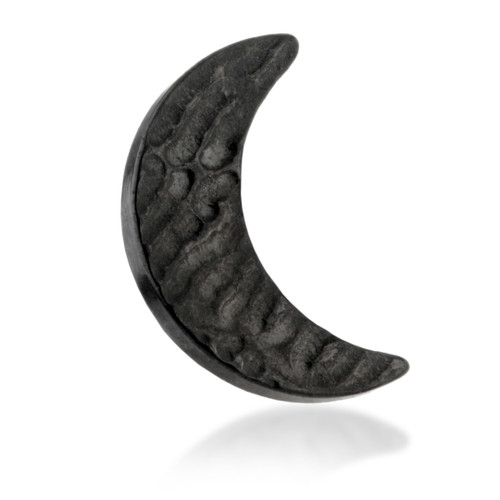 Evil Black Ti Threadless Rippled Moon Attachment Evil Black Ti Threadless Rippled Moon Attachment