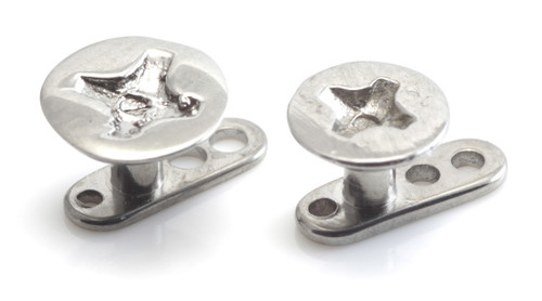 Titanium Internal Thread Anchor With Steel Screw
