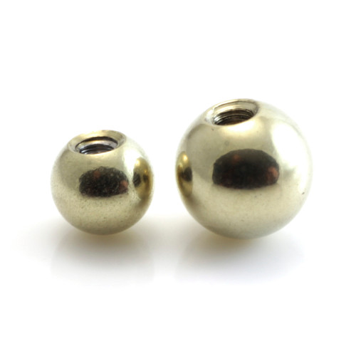 Yellow Gold Micro Plain Ball