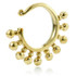 1x Brass Spiral