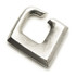 1x Diamond Silver Plate Brass Weight