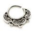 1x Silver Tribal Open Tragus Ring