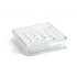 20x Silver Gem Stars - in Box - L Back