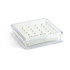 20x Silver Straight Ball Back - in Box