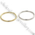 9ct Gold Seamless Ring - 0.6mm